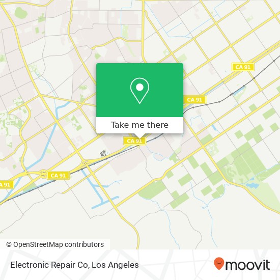 Electronic Repair Co map