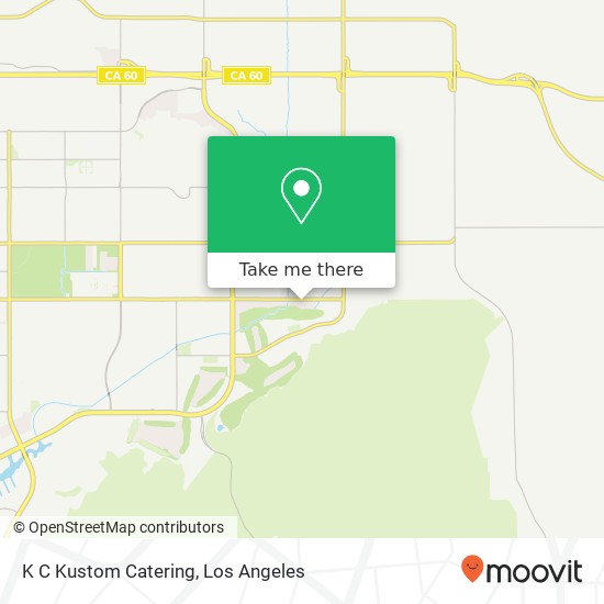 K C Kustom Catering map