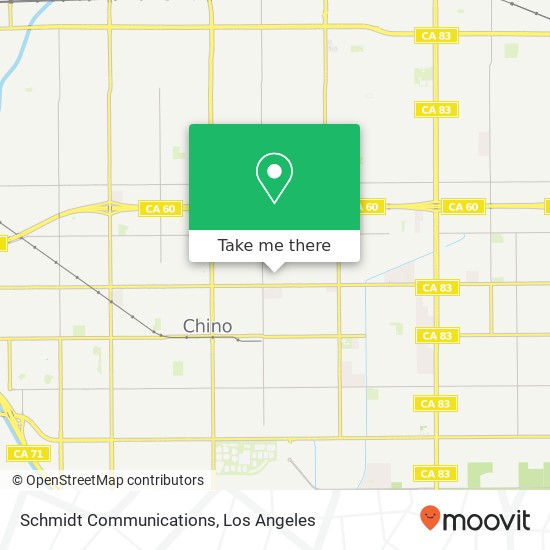 Mapa de Schmidt Communications