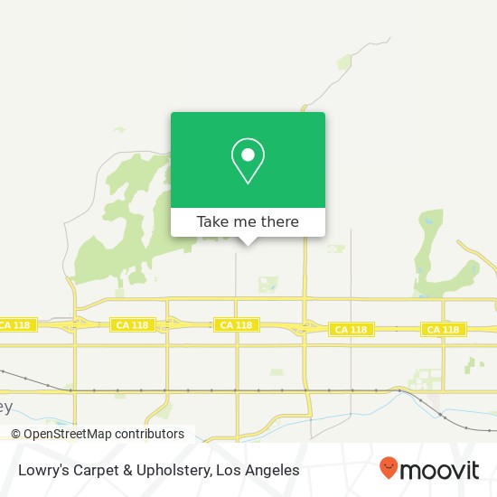 Lowry's Carpet & Upholstery map