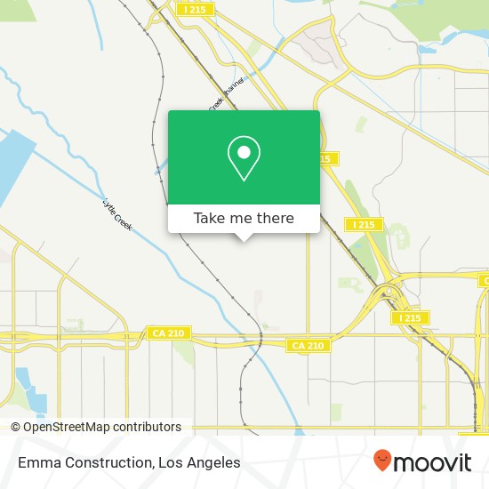 Emma Construction map