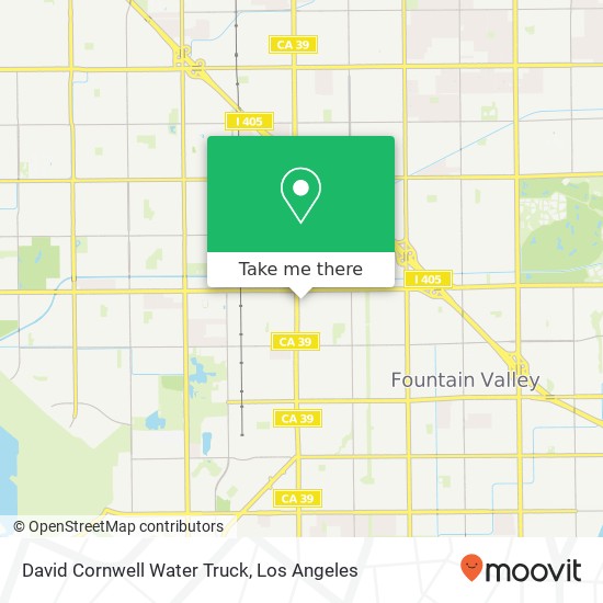 David Cornwell Water Truck map