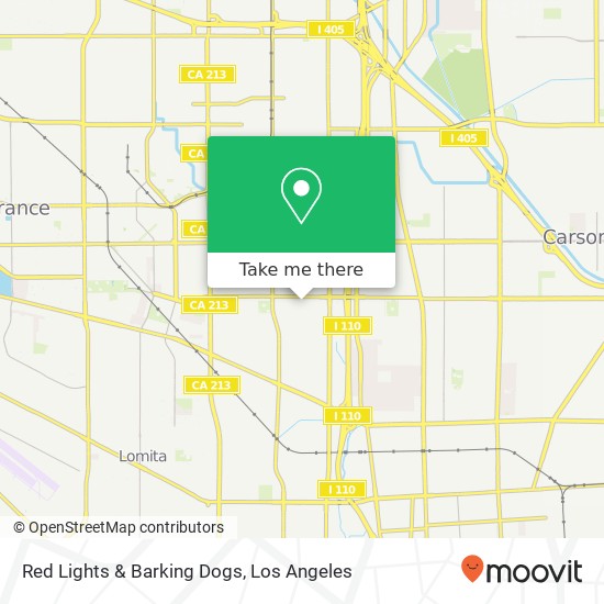 Red Lights & Barking Dogs map