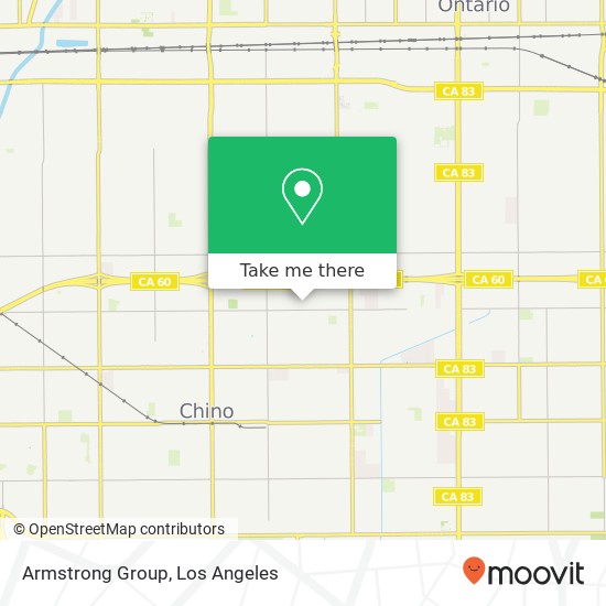Armstrong Group map