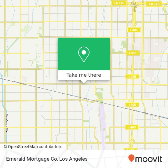 Mapa de Emerald Mortgage Co