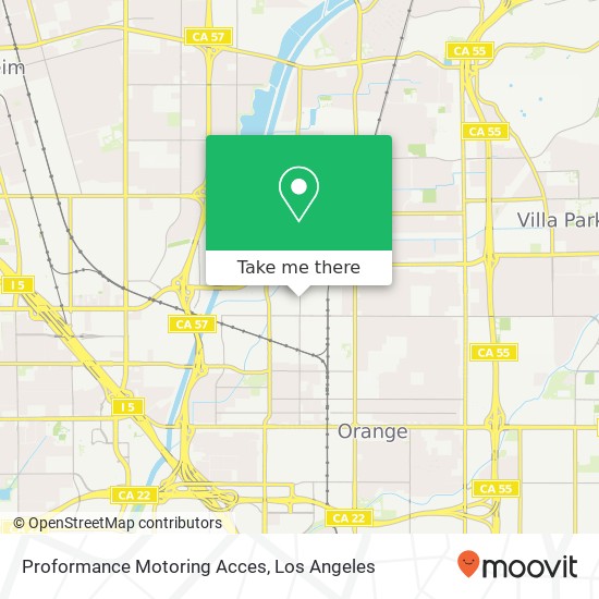 Proformance Motoring Acces map