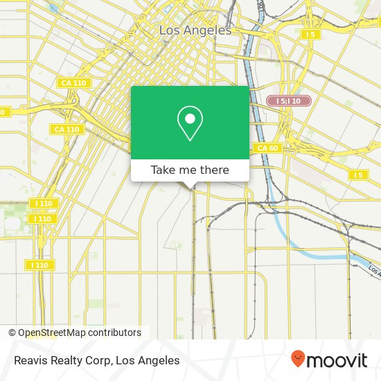 Mapa de Reavis Realty Corp