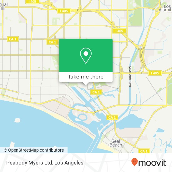 Mapa de Peabody Myers Ltd