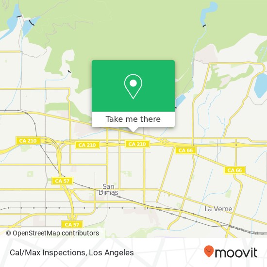 Cal/Max Inspections map