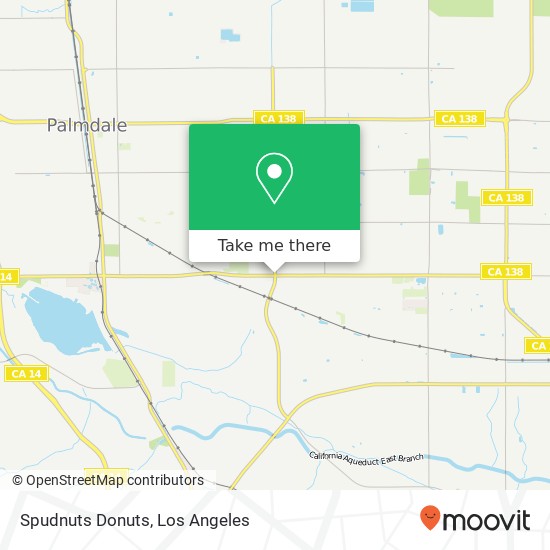 Spudnuts Donuts map