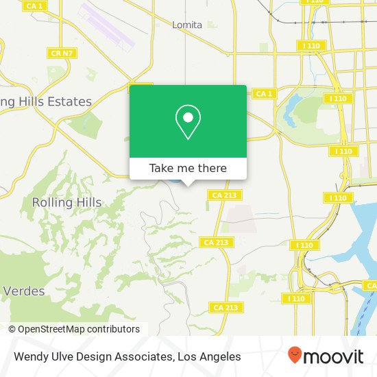 Wendy Ulve Design Associates map