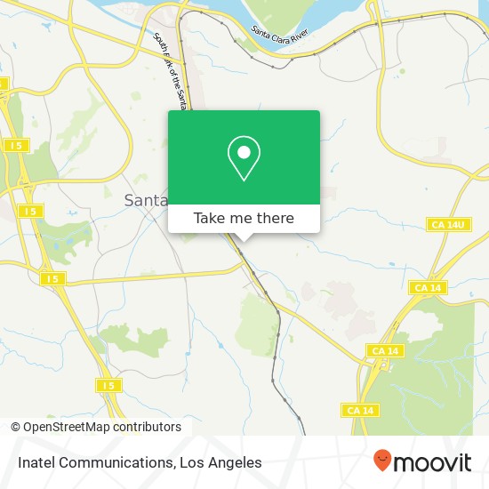 Inatel Communications map