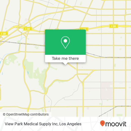 View Park Medical Supply Inc map