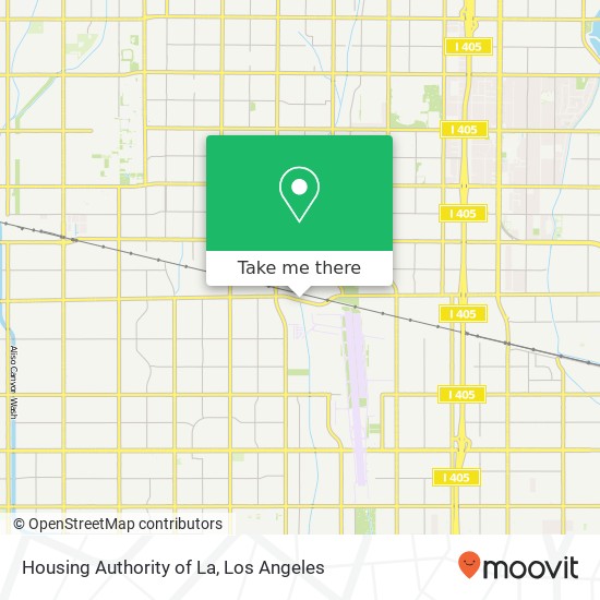 Mapa de Housing Authority of La