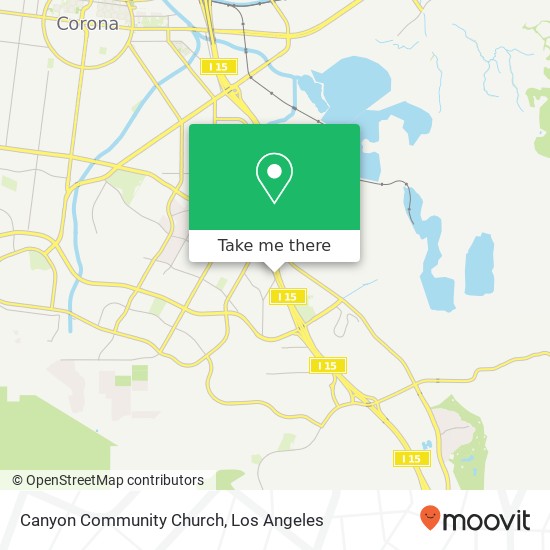 Mapa de Canyon Community Church