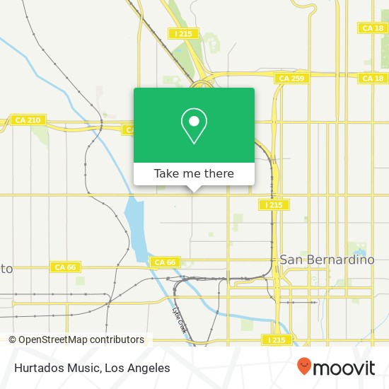 Mapa de Hurtados Music