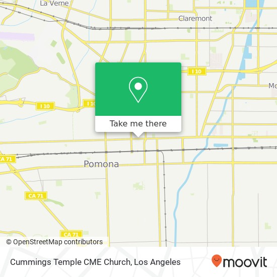 Mapa de Cummings Temple CME Church