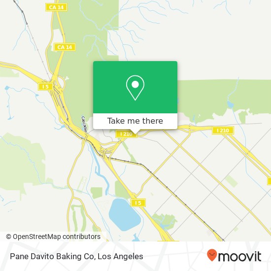 Mapa de Pane Davito Baking Co