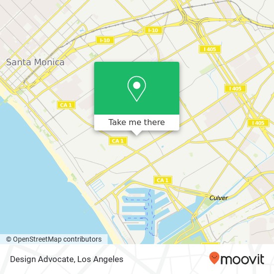 Design Advocate map