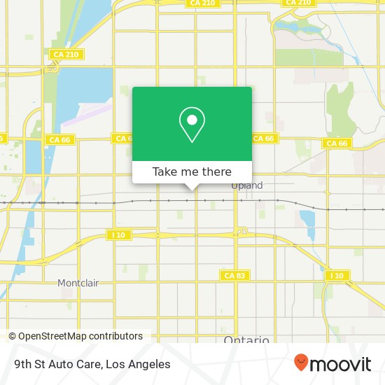 9th St Auto Care map