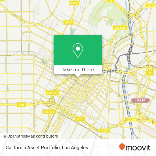 California Asset Portfolio map