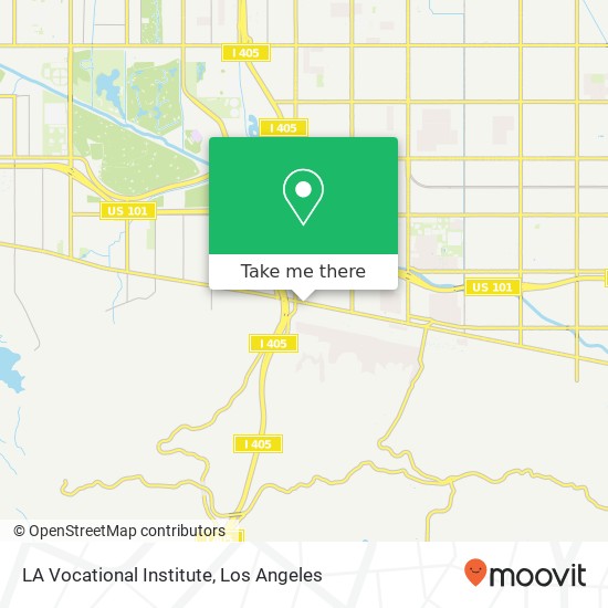 Mapa de LA Vocational Institute