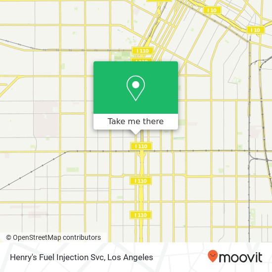 Henry's Fuel Injection Svc map