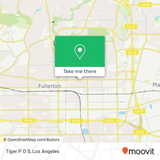 Tiger P O S map