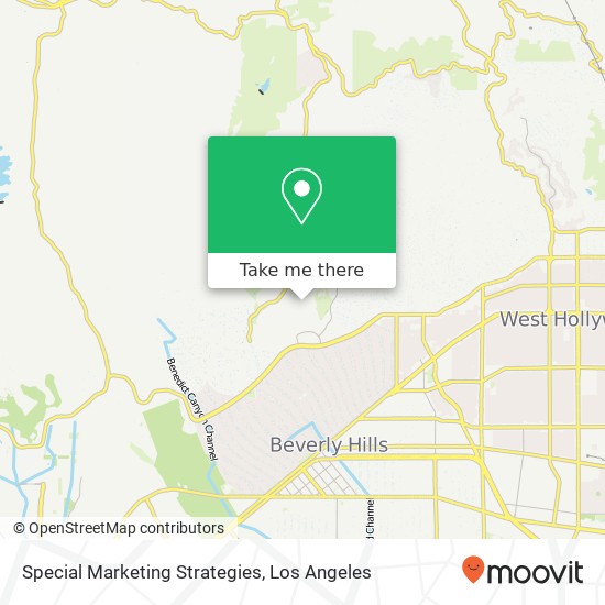 Special Marketing Strategies map