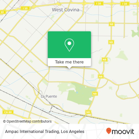 Ampac International Trading map