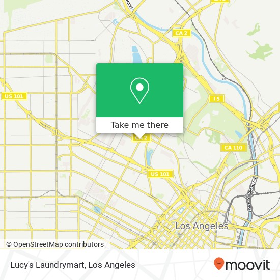 Lucy's Laundrymart map