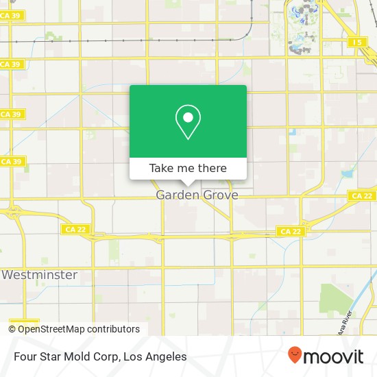 Mapa de Four Star Mold Corp