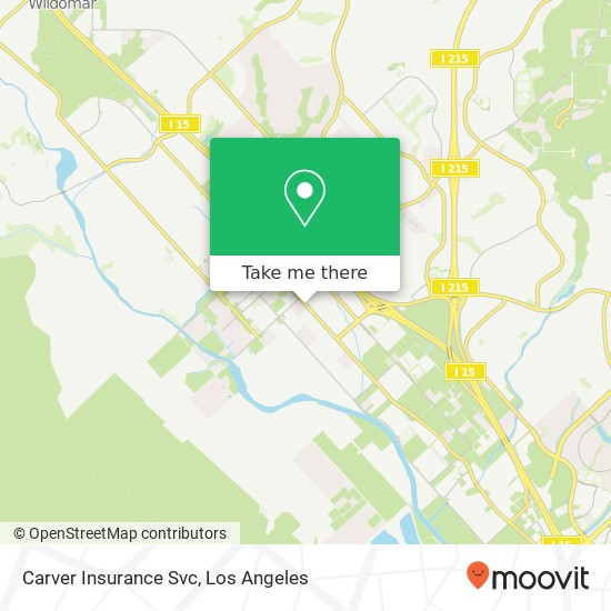 Carver Insurance Svc map