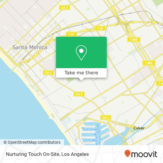 Nurturing Touch On-Site map