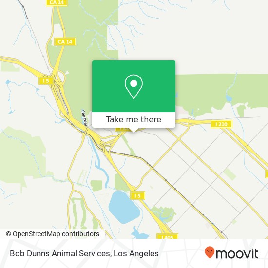 Mapa de Bob Dunns Animal Services