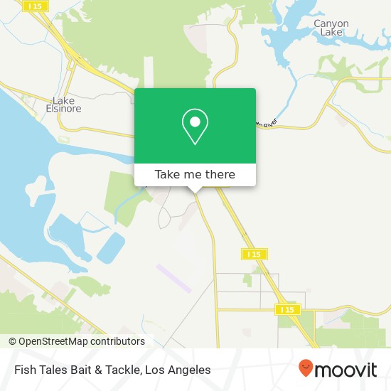 Mapa de Fish Tales Bait & Tackle