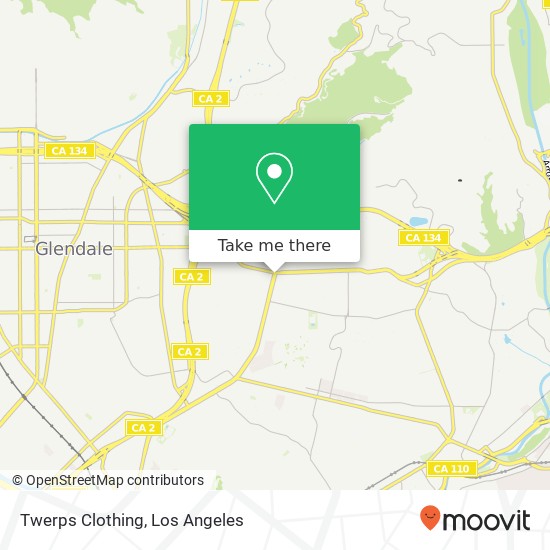 Twerps Clothing map