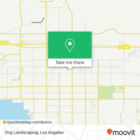 Dvg Landscaping map