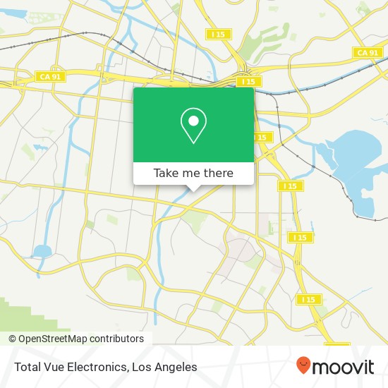 Total Vue Electronics map