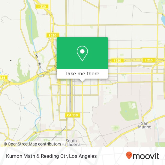 Kumon Math & Reading Ctr map