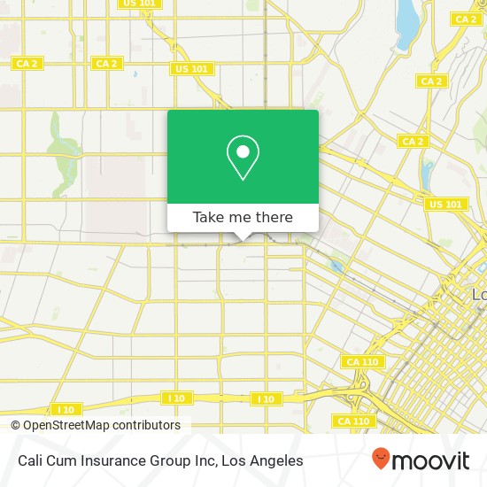 Cali Cum Insurance Group Inc map