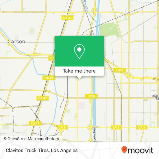 Clavitos Truck Tires map