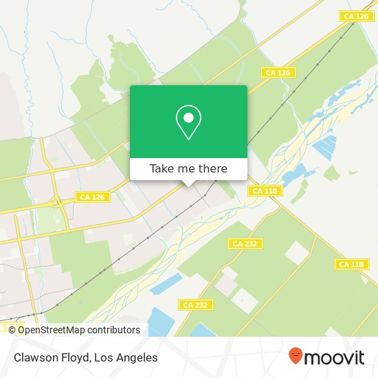 Clawson Floyd map