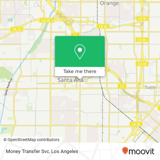 Money Transfer Svc map