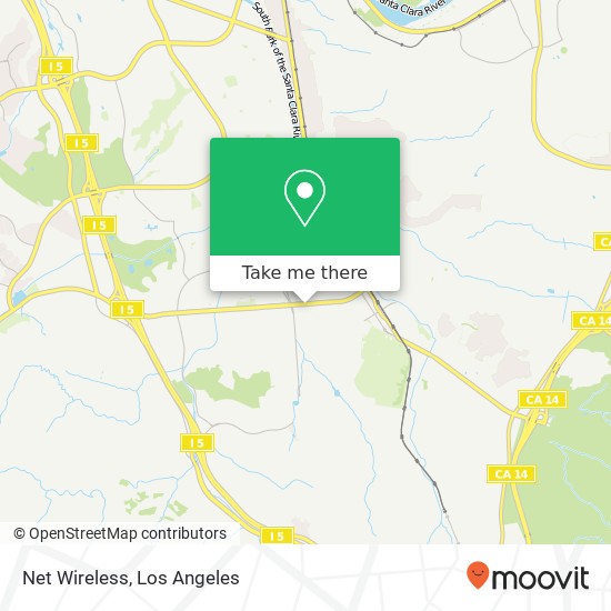 Net Wireless map