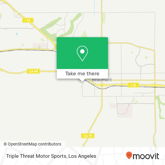 Mapa de Triple Threat Motor Sports