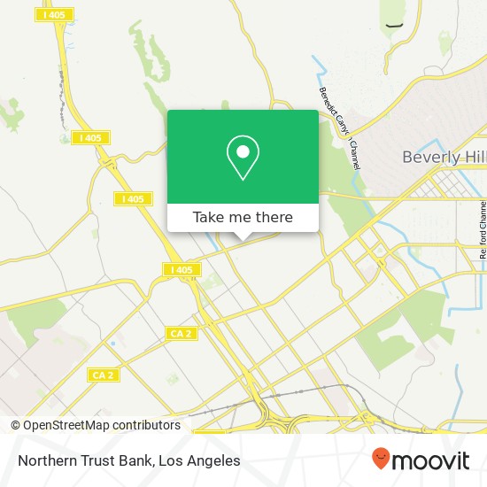 Northern Trust Bank map