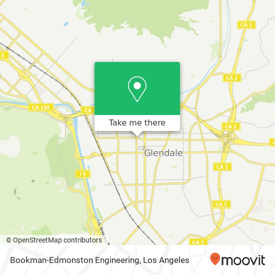 Mapa de Bookman-Edmonston Engineering