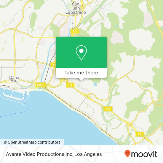 Avante Video Productions Inc map