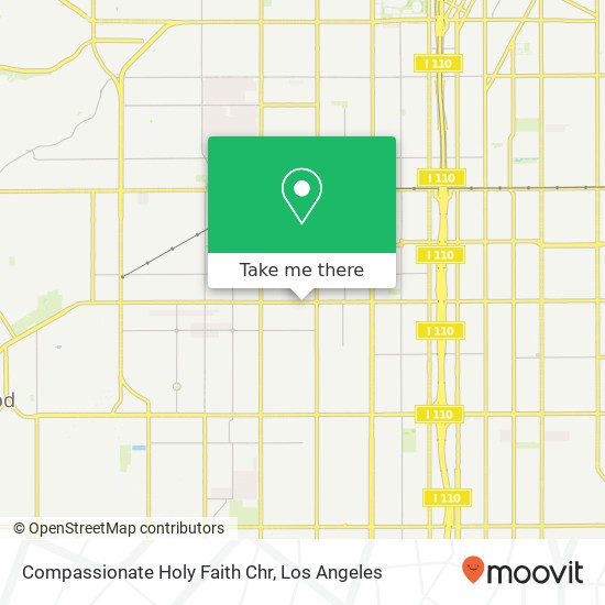 Compassionate Holy Faith Chr map